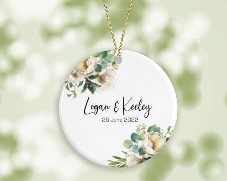 Couple 1 Personalised Ornament