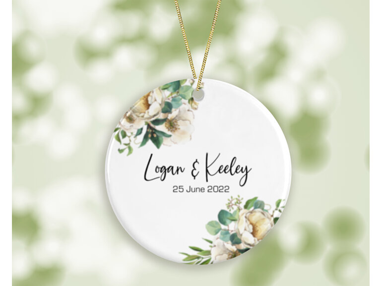 Couple 1 Personalised Ornament
