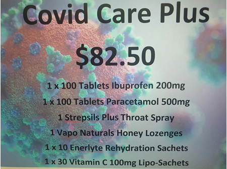 Covid Care Plus $82.50