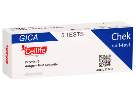 COVID19 Nasal Test Kit 5PK (CELLIFE)