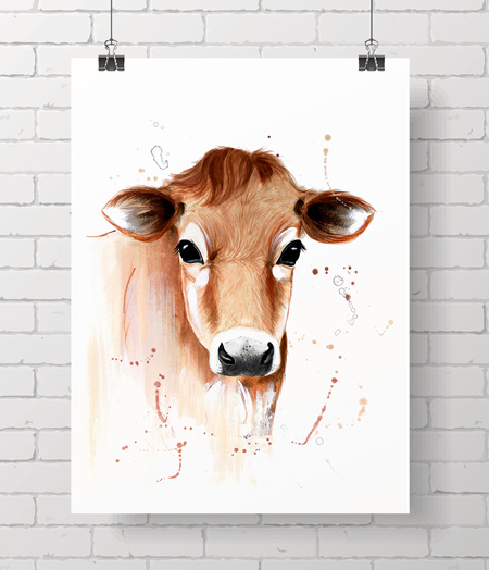 cow -  jersey