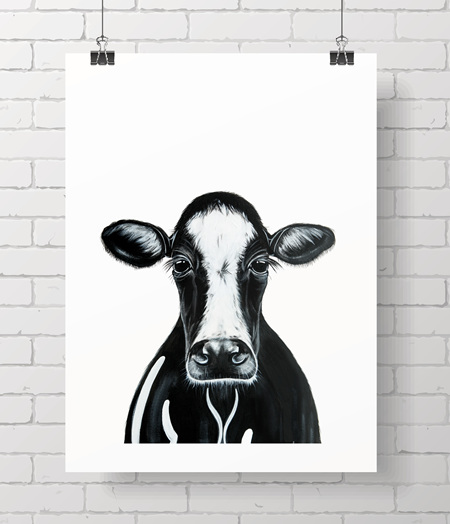 Cow - one spare print