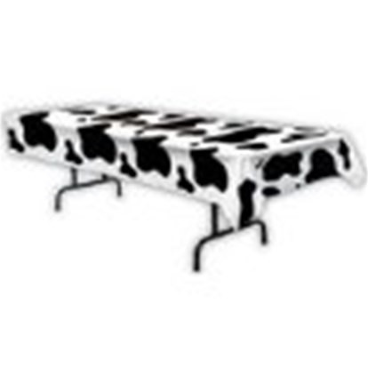 Cow Print Party Table Cover