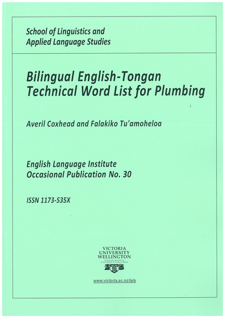 Coxhead Bilingual Plumbing List