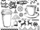 Cozy IOD Decor Stamp