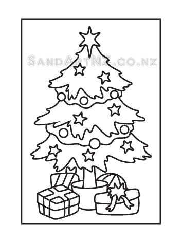 CP08 - Christmas Tree with Gifts
