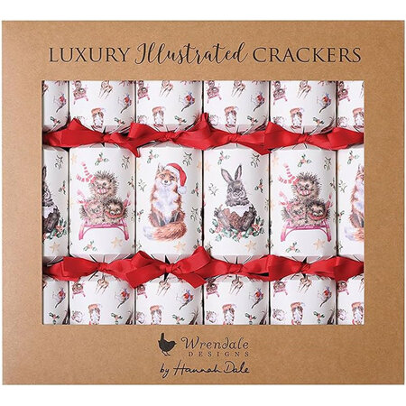 Crackers - wrendale 6 pack Winter Wonderland
