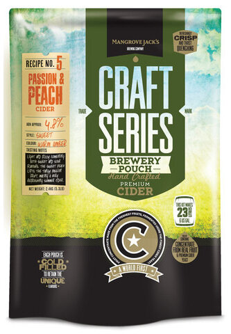 Craft Series Peach & Passionfruit Cider