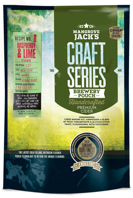 Craft Series Raspberry & Lime Cider