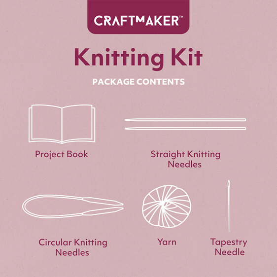 Craftmaker Knitting Kit Classic
