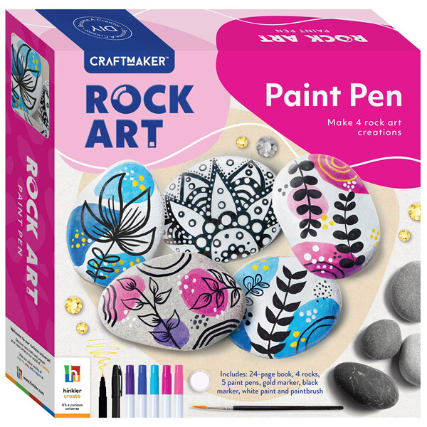 Craftmaker Paint Pen Rock Art Creation Kit