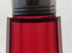 Cranberry glass sugar shaker
