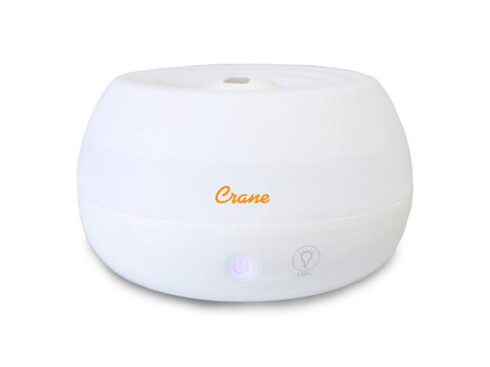 Crane Personal Cool Humidifer with Aroma Diffuser White