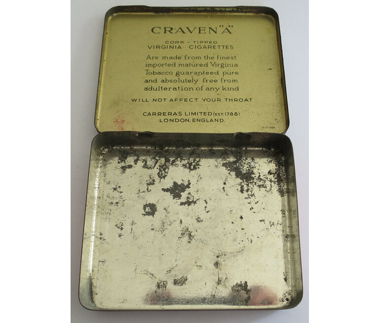 Craven A Cigarette tin
