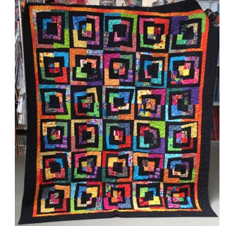 Crazy Squares Quilt