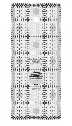 Creative Grids Itty-Bitty Eights Rectangle Ruler