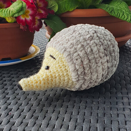 Crochet Harold the Hedgehog