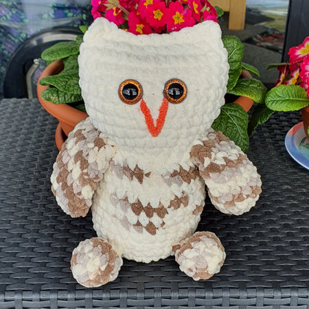 Crochet Spencer the Speckled Owl