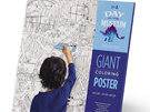 Crocodile Creek Giant Colouring Poster Day at the Museum