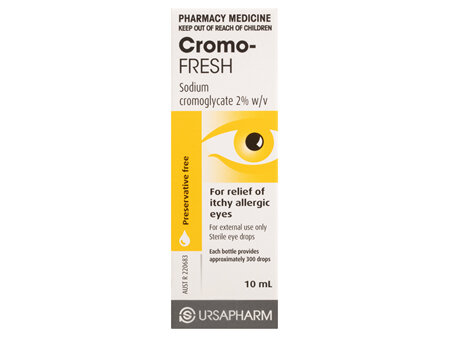 Cromo Fresh Eye Drops 10ml