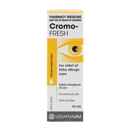 Cromo Fresh Eye Drops 10ml