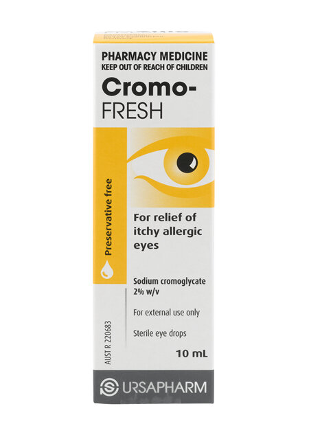 Cromo Fresh Eye Drops 10ml