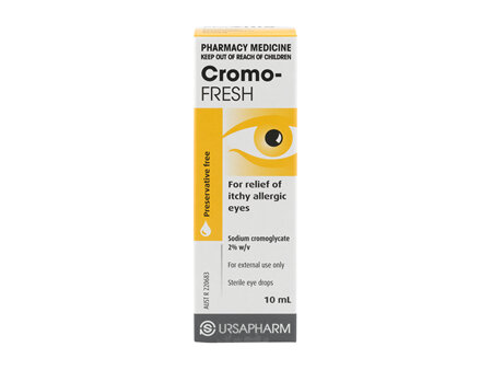 Cromo Fresh Eye Drops 10ml