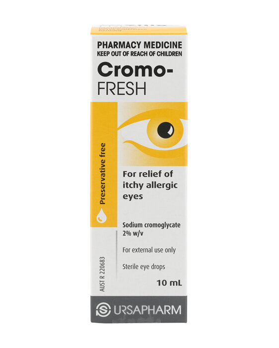 Cromo Fresh Eye Drops 10ml