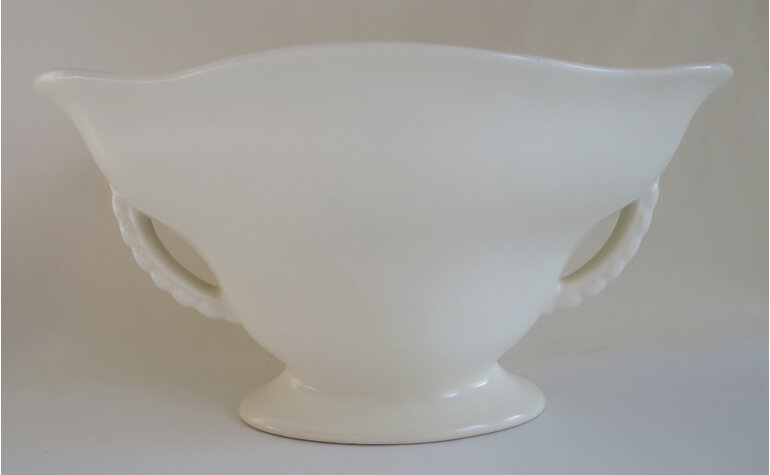 Crown Devon cream vase