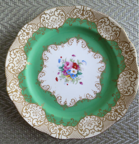 Crown Staffordshire plate