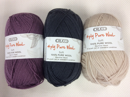Crucial 4ply Pure Wool
