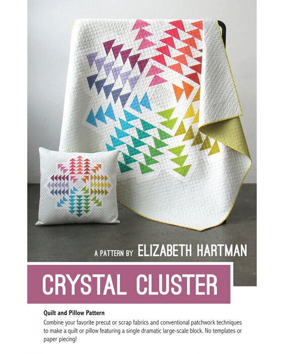 Crystal Cluster Quilt Pattern from Elizabeth Hartman