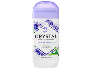 Crystal Invisible Solid Deodorant - Lavender & White Tea -70g