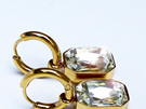 Cubic Zirconia Earrings Crystal Clear
