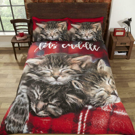 Cuddle Cats Duvet Cover Set