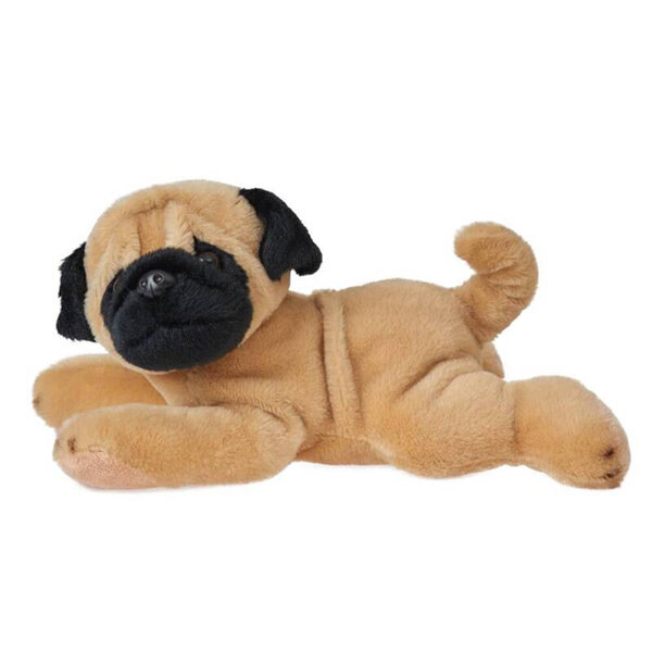 Cuddlimal Henrick Pug Dog Lying 25cm Plush