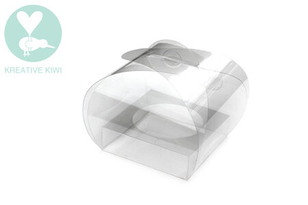 Cupcake Box with Clear Holder (100/pack)
