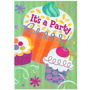 Cupcakes Party Invites