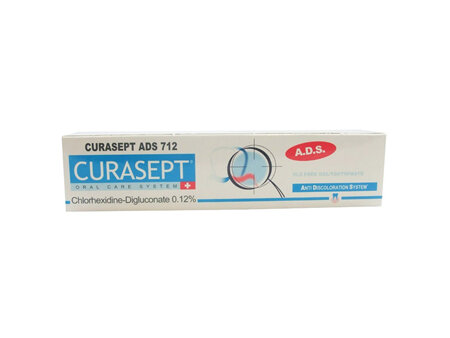 CURASEPT TOOTH PASTE  ADS 712 TP 75ML
