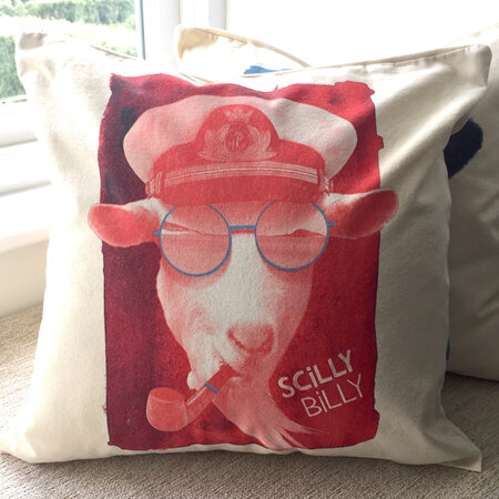 Cushion Cover - Red Billy