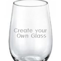 Custom Wine Glass (Stemmed or Stemless)
