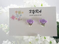 Cute Candy Clip-on Earrings - available in pink and purple