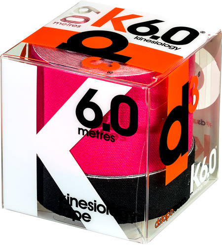 d3 K6.0 Twin Pack 50mm+25mmx6M (Pink/Black)