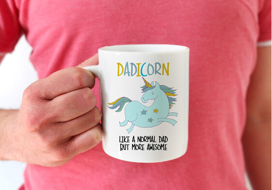 Dadicorn Funny Mug