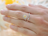 daisy and bee ring