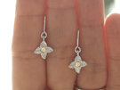 daphne sterling silver solid 10k gold star flowers earrings lilygriffin nz