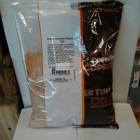 Dark Unhopped Dried Spray Malt 500g