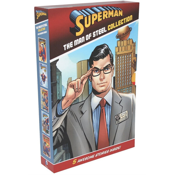 DC Comics Superman Man of Steel Collection 5 Books
