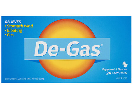 De-Gas (24 Liquid Caps)