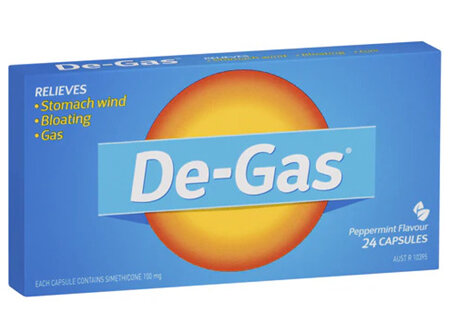 DE-gas Liquid capsules 24s